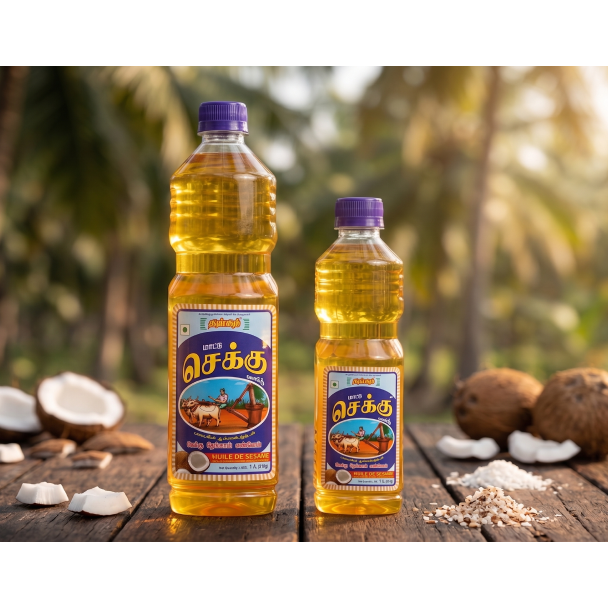 Coconut Oil premium PET bottles