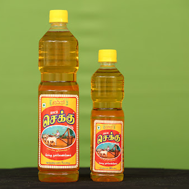 Premium Sesame Oil bottle
